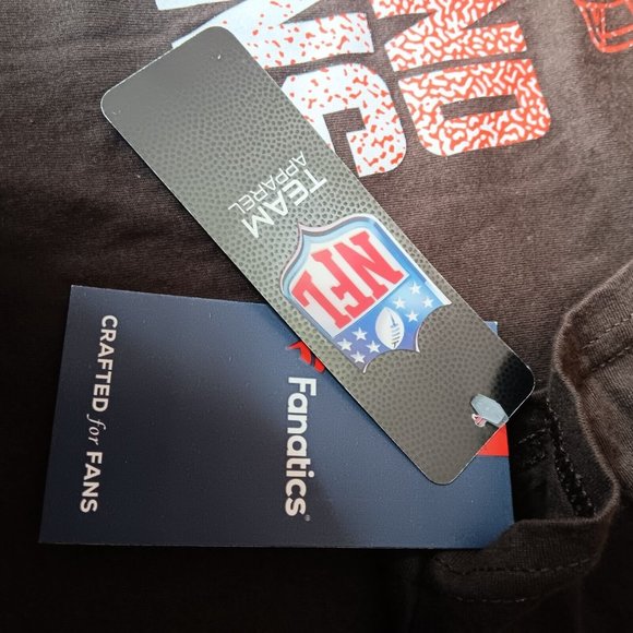 Cleveland Browns Fanitics Mens XL Shirt Long Sleeve Brown NFL Football Helmet - Picture 8 of 13